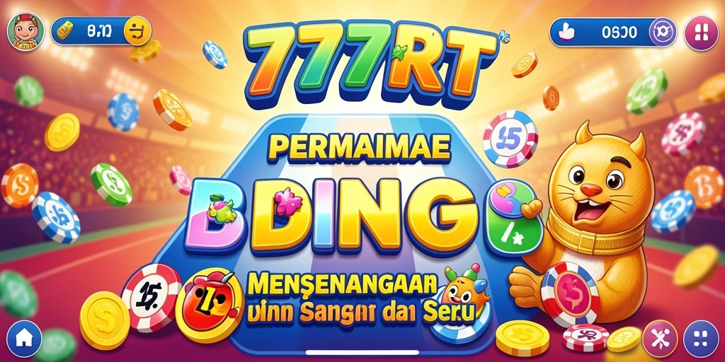 Tampilan gameplay Bingo di 777RT yang seru dan menarik.