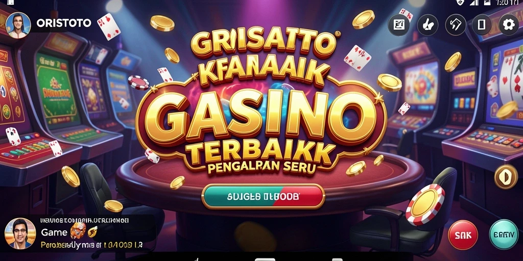 Tampilan game Kasino ORISTOTO yang menarik dengan gameplay yang seru.