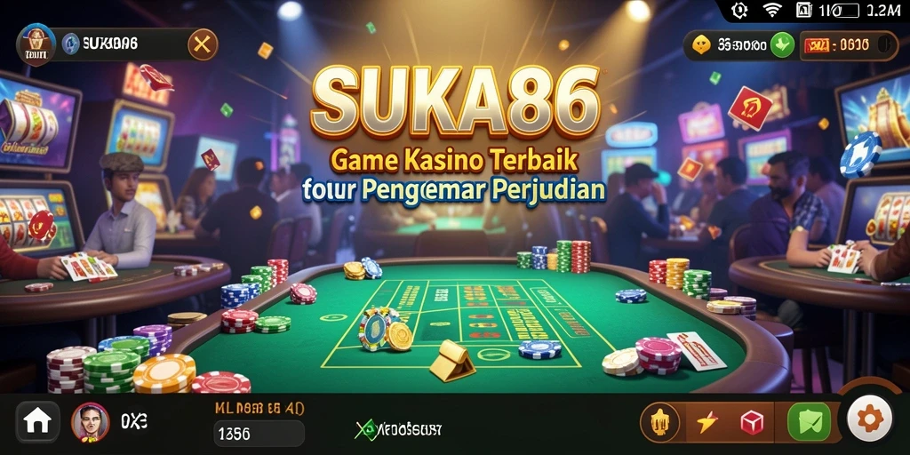 Screenshot gameplay Kasino SUKA86 menampilkan suasana seru dan grafis memikat.